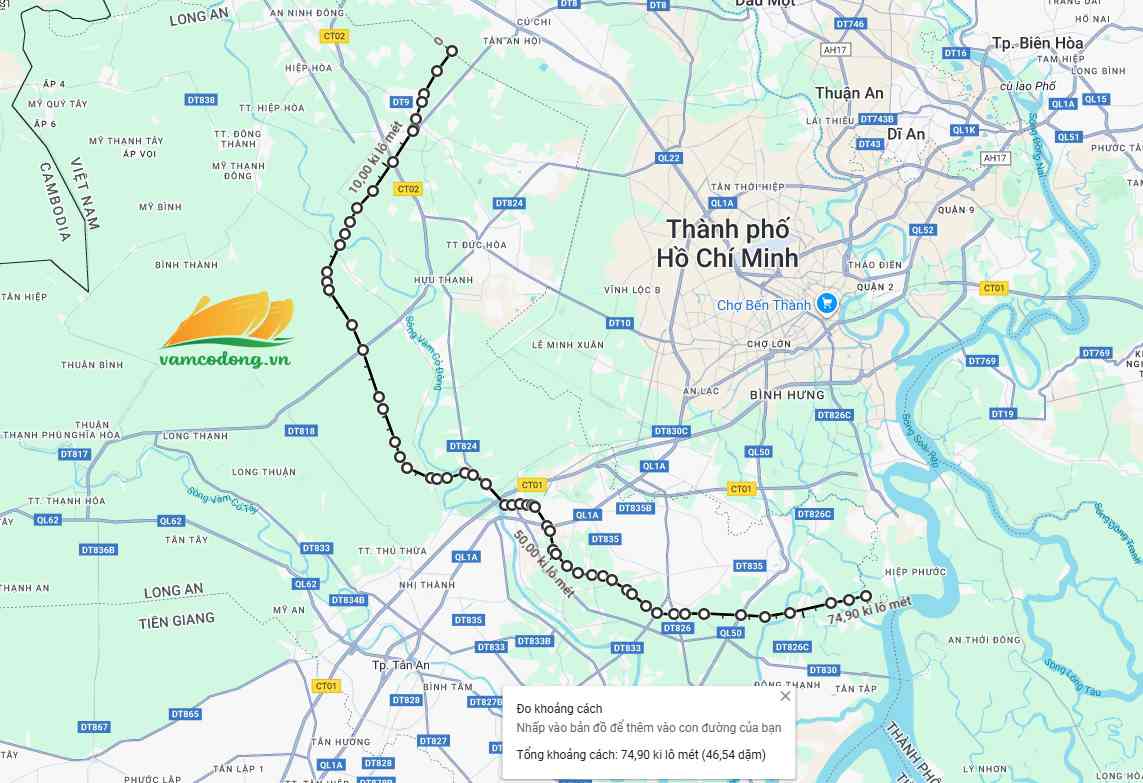 096.29.06.01 Hình vẽ vệ tinh Vành đai 4 Long An